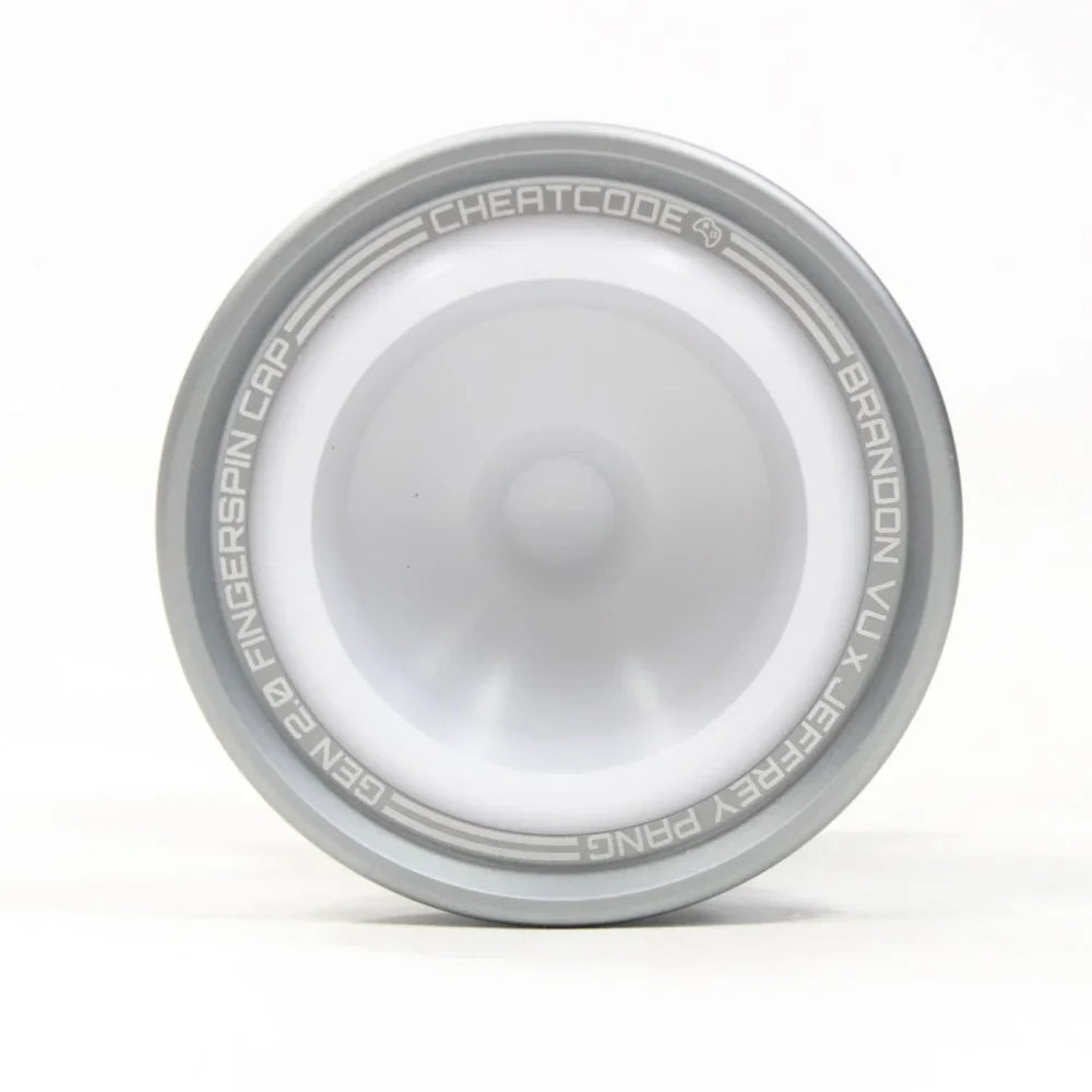 Jeffrey The YoYo Fingerspin Ultimate Vu Pang - Brandon CHEATCODE x (Grey) Yo-Yo