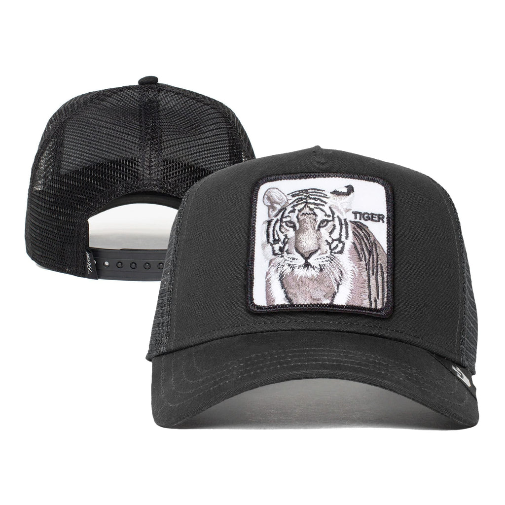 Hat, Original Size Unisex Adjustable Farm One Trucker (White Black Snapback Bros. The Goorin Tiger),