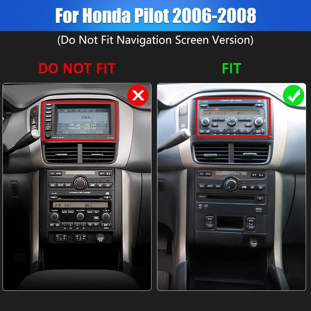 2008 2006 Wireless Radio with Android Carplay FM/RDS DSP 2005 Wifi Pilot Car 2007 Awesafe Stereo SWC Honda GPS for Bluetooth Auto