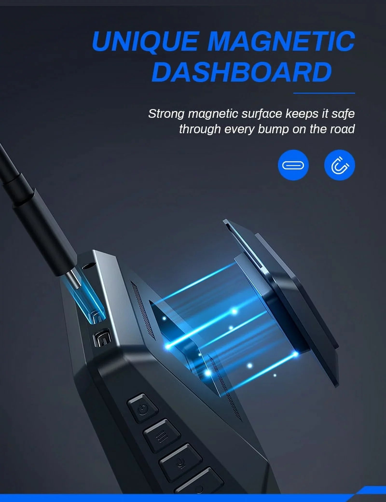 Camera Screen Cam, Crosstour Dash Camera Backup Car GPS IPS Front 170° Recorder 2.5K inch for Cam 3 Dual Dash Cars Dashboard Crosstour and Rear Magnetic