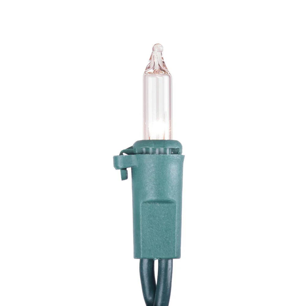 Christmas Natural 6' Incandescent Set, Vickerman Alpine 5' Lights 4' Artificial Tree Clear