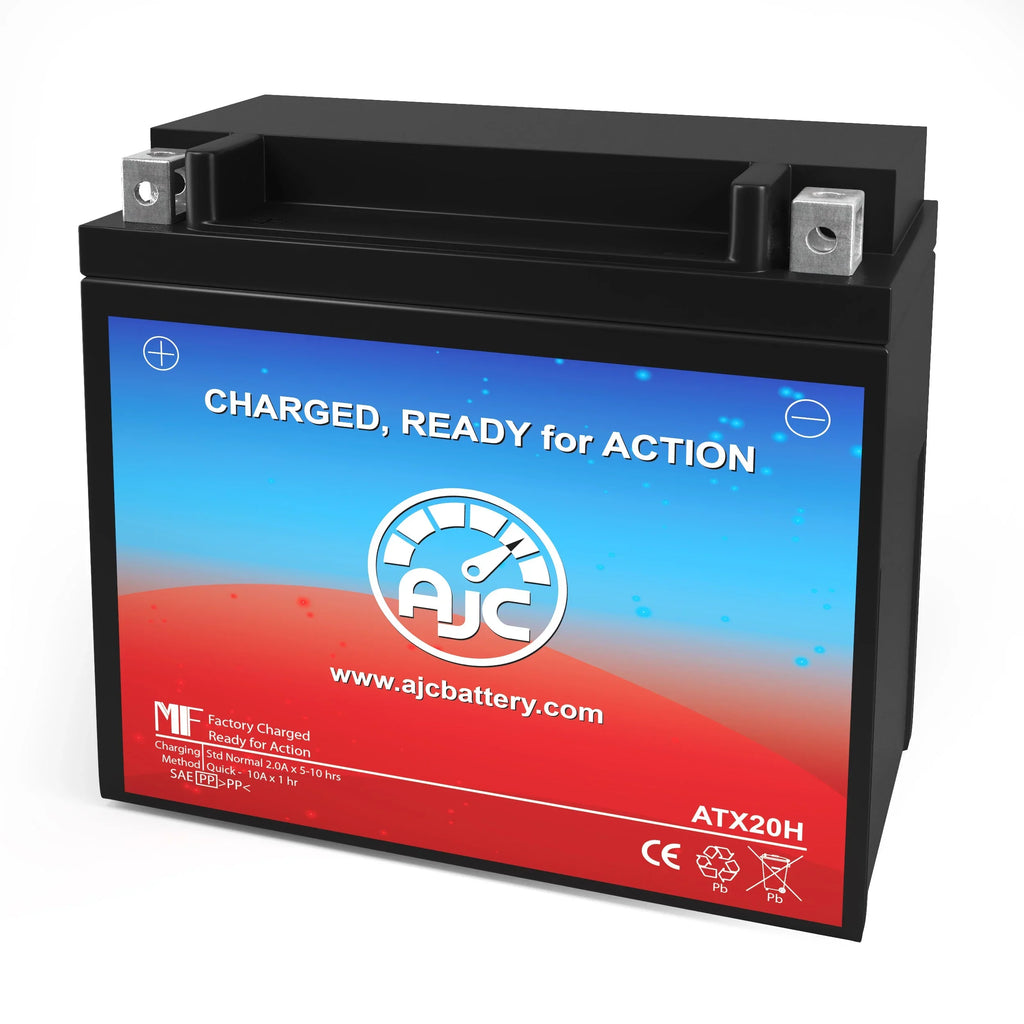 Replacement Bombardier (2005-2008) Motorcycle 500 Compatible AJC 500CC Battery Battery with GTx