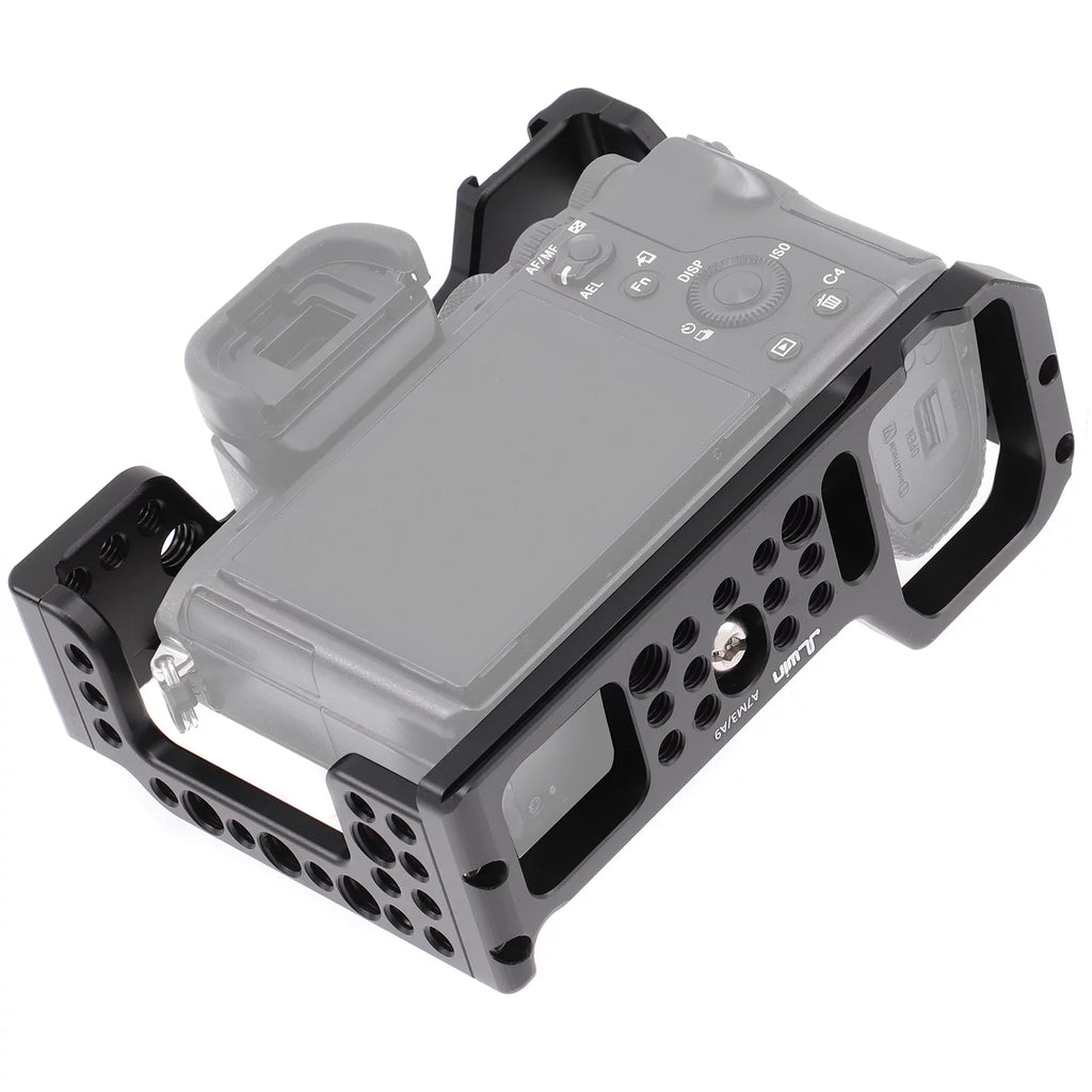 Mirrorless Inch Inch Holes Cage Camera 1/4 Mount A9 with for A7M3 A7R3 Camera Cage Alloy Cold Screw Aluminum 3/8 Replacement Sony & Htovila Shoe Video