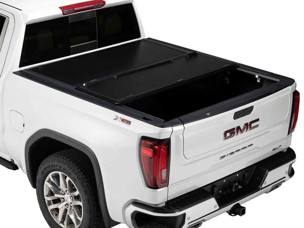2019 | with Limited 7" 1500 Hard Tri-Fold | Bed - Chevy/GMC Ltd/Lgcy Gator 2018, (78.9") 6' 2014 Bed Compatible Cover GC14019 Truck RealTruck Tonneau by Silverado/Sierra EFX
