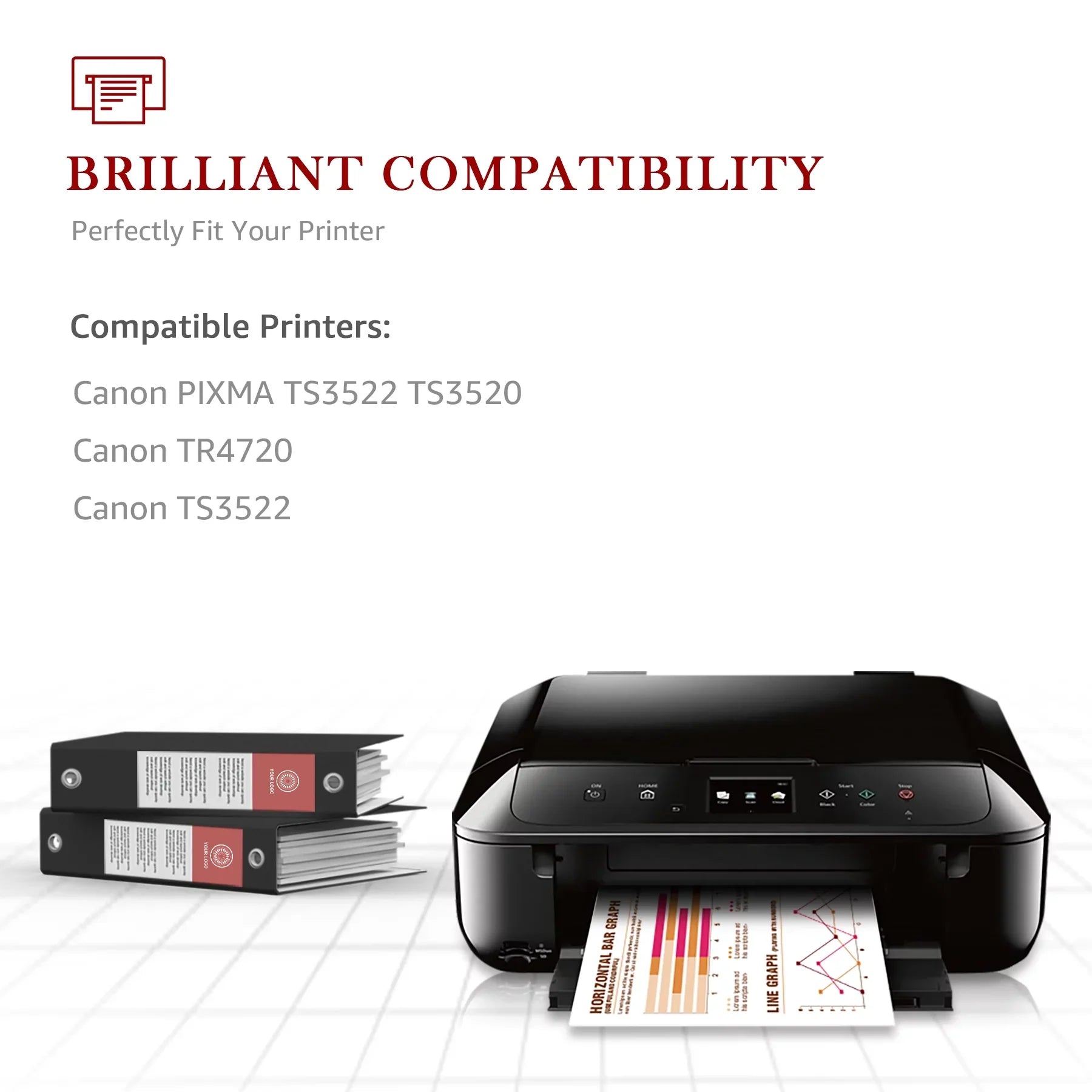 for for Black, Ink High TR4720 275XL Color) (2 1 Toner Printers CL-276 276XL TS3500 Capacity 275 TR4700 Canon Ink TS3520 Kingdom PG-275 Cartridges and PIXMA Cartridges TR4722 Ink 276 TS3522