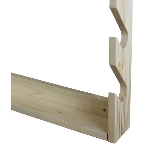 '- with - Rush Rack Realtree Creek Handcrafted Wall Creations Gun Durable Pine Hardware Hidden Solid 4