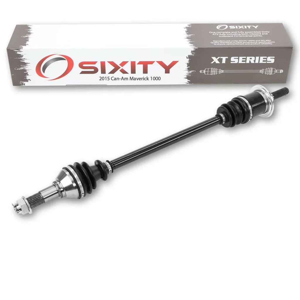 Front with Maverick 1000 - Sixity Right Axle compatible DPS 4X4 XDS XT Can-Am 2015