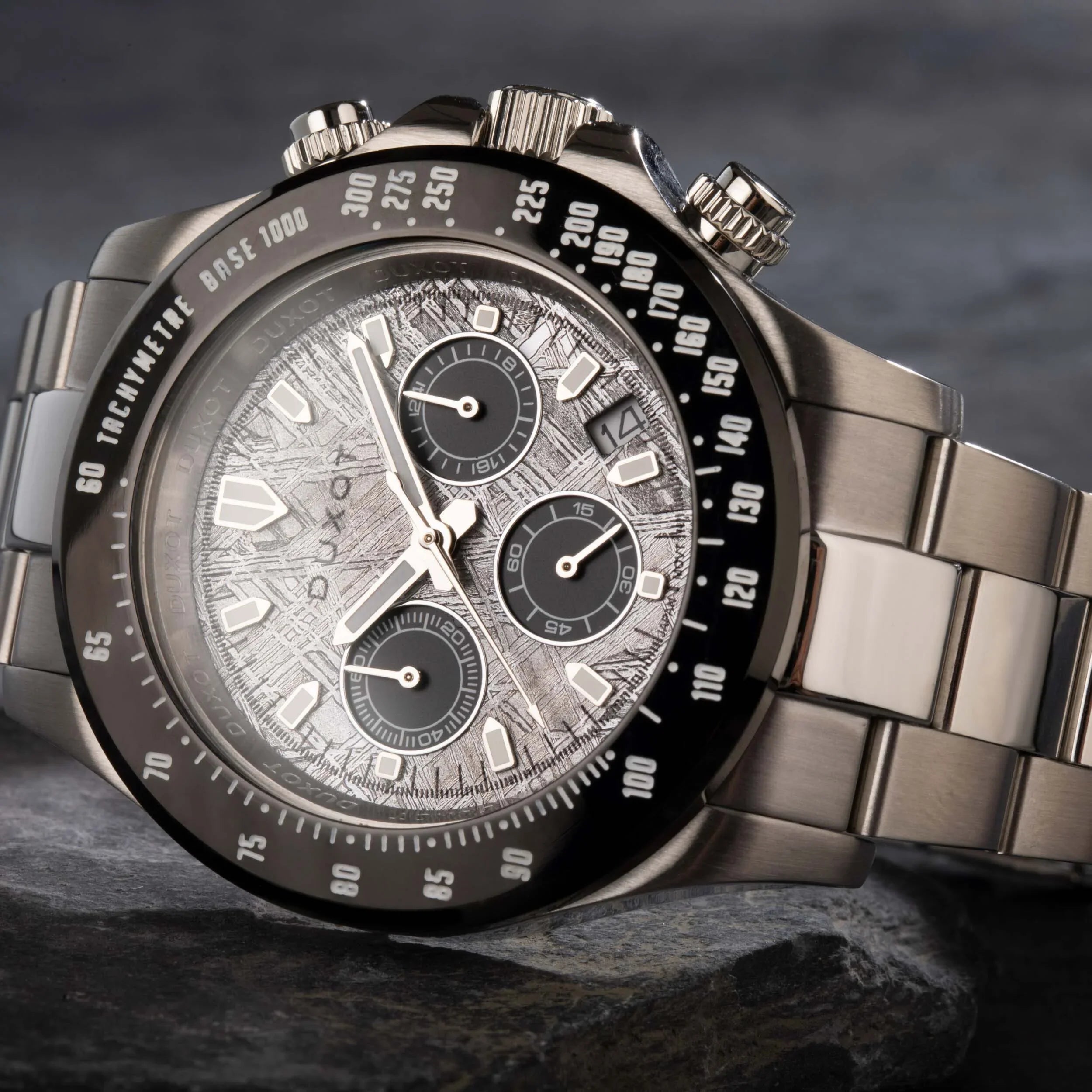Chronograph Limited Duxot Atlantica Gray Edition Zirconium Panda Cubic