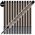 Black Jaymo Pen Capless Replacement 12 Measures Long - / mm Refill for - 113777 3.84 97 in Rollerball Montblanc -