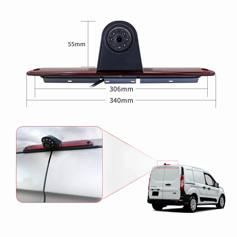Parking 7in Vans Monitor) Gecheer Mercedes-Benz (with for Brake Crafter Sprinter/ Backup