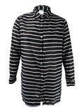 Ralph (Black/White, Cover-Up Camp Lauren Women's Shirt Striped XS) Lauren