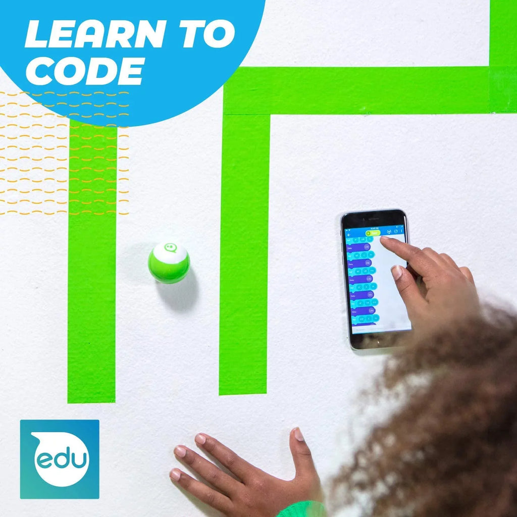 Ball - for Code Toy Drive, Mini & Ages - Play & Kids 8 App-Enabled Sphero App (Red) Educational Game & Robot STEM Up Edu Programmable