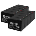 Pack 10 - 9Ah Battery Scooter Sea Replacement 12V ZS06 Sea Doo for