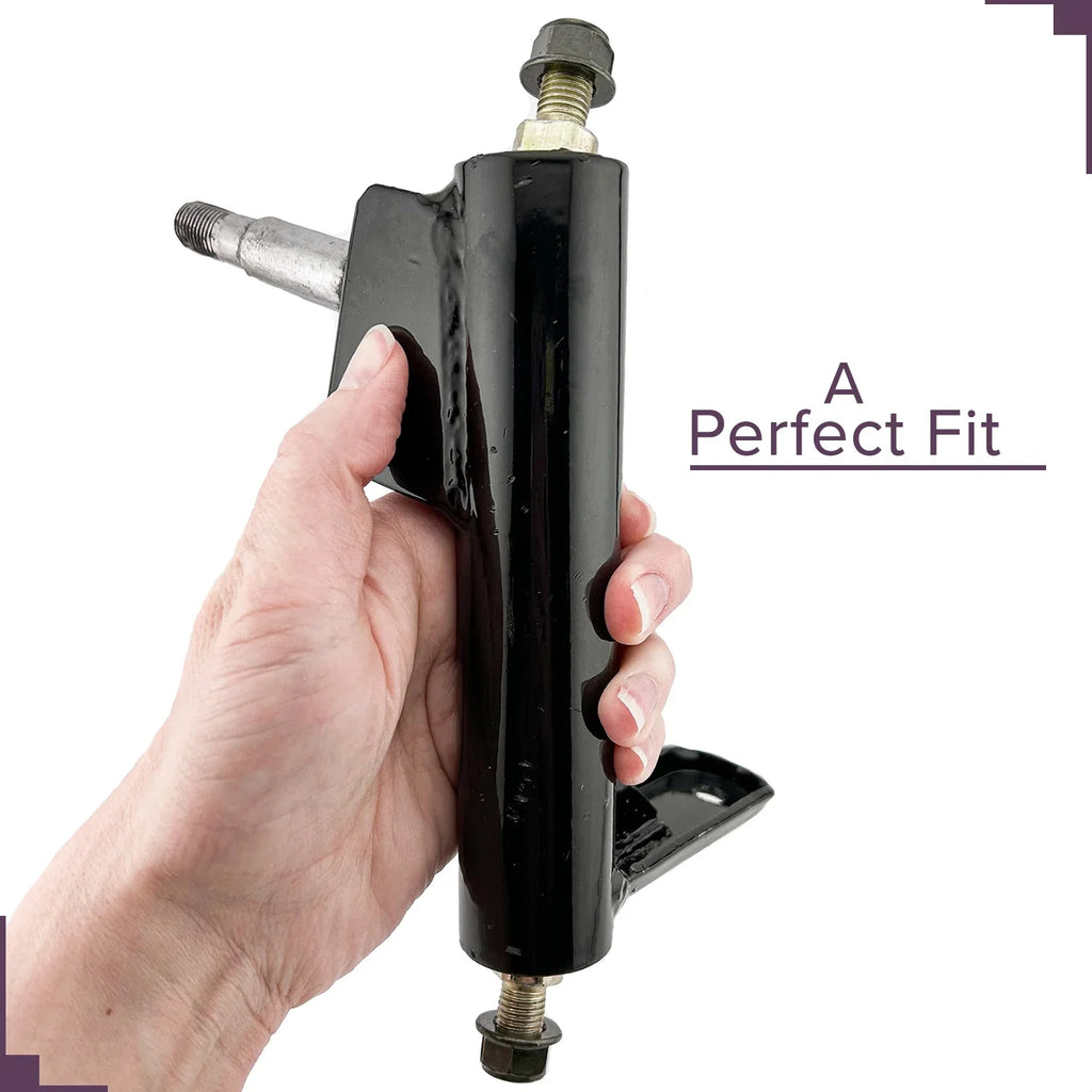 Part, AlveyTech Steering Spindle for KT196 Right the Go-Kart 4-Wheeler, Coleman 196cc Hp 6.5 Knuckle