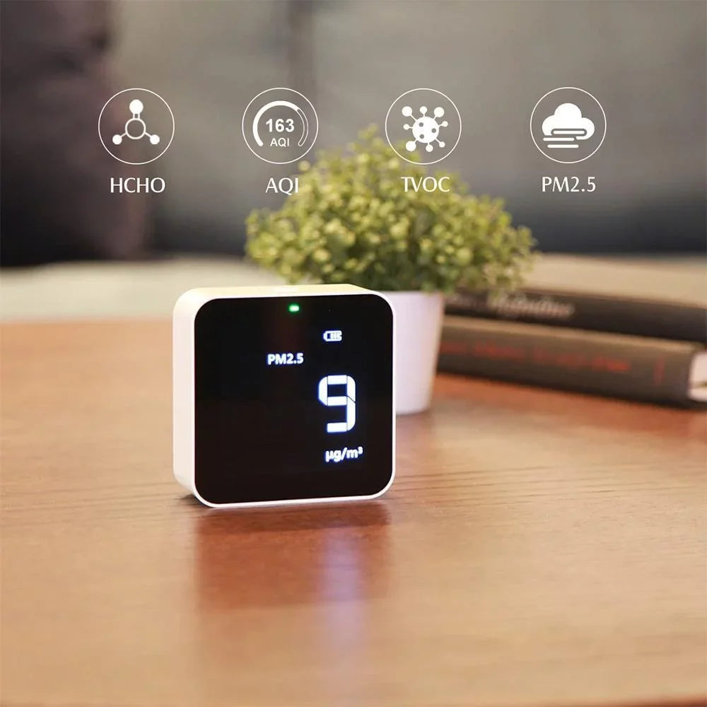 for TVOC Monitor AQI Real-Time HCHO Tester Temtop M10 Air Quality PM2.5 Indoor