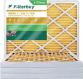 AC HVAC Filterbuy Pleated 18x24x2 Furnace 11 (4-Pack) MERV Air Filters