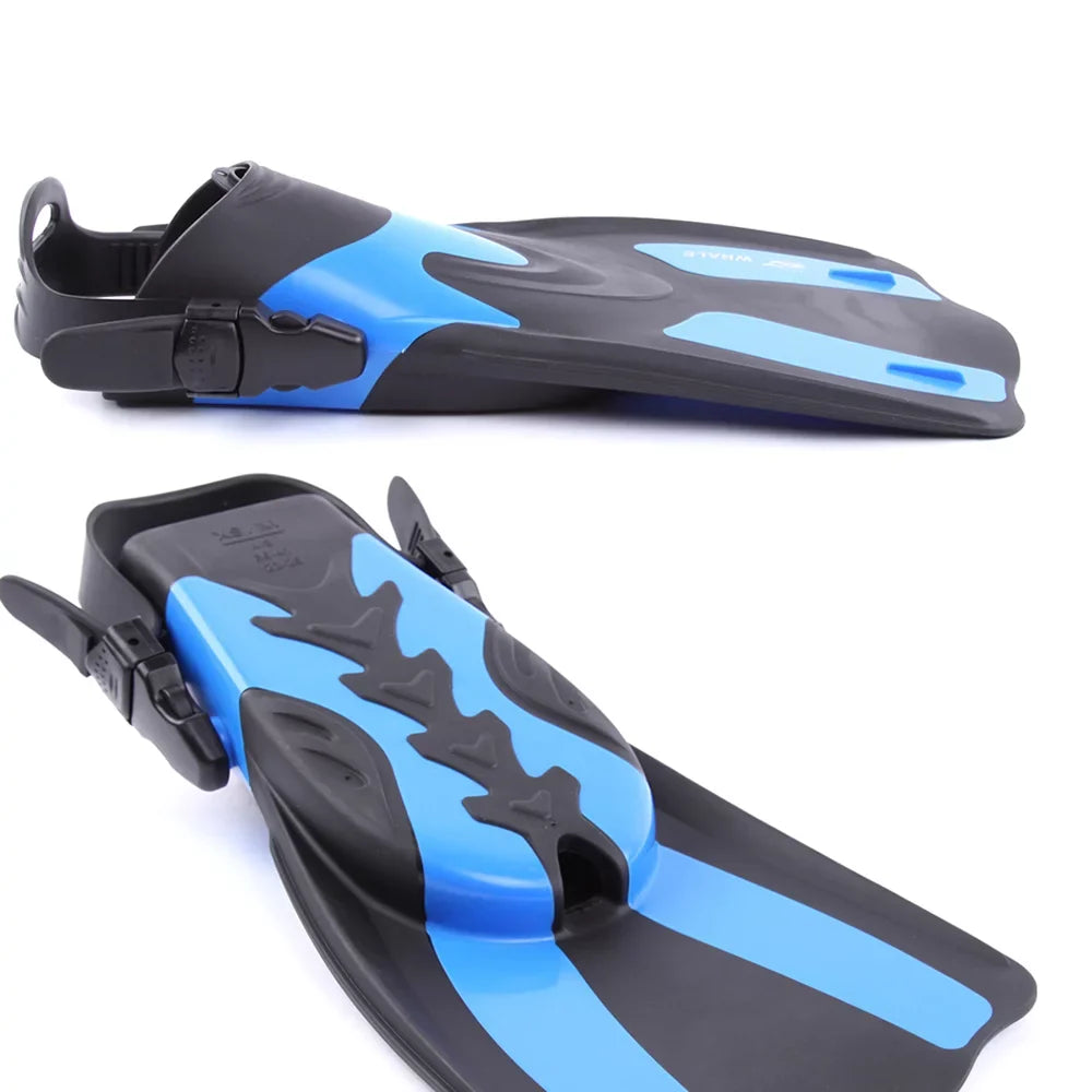 for and Perfect Adjustable Swim Fins WHALE Snorkeling Heel Water