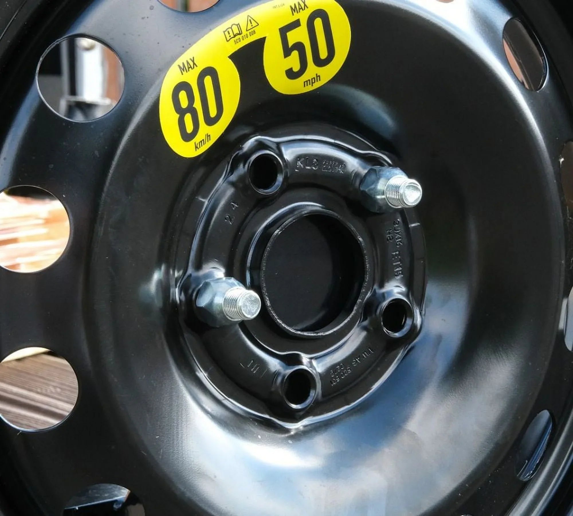 Utility Wheels Tire D-Ring Trailer 5, Stake 5", Trailer Holder Mount 5.5" Carrier 4.75", w/ 4.25", Spare Patterns Lugs Bolt Spare 6.5" & & for 4", - Pocket 8 Tire on - 6 4, Fits