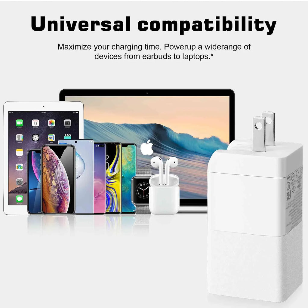 Power UrbanX 14/Armor USB Armor High-Speed Ports Travel iPhone, Armor Armor with USB-C Dual 5G, 16 Samsung with 65W Ulefone & Charging Pro/Power 15/Power Charger 14 Pro/Armor 12 Fast 3 Compatible
