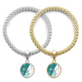 Chain Lover Jewelry Pattern Pendant Bangle Rivers s Art Couple Bracelet