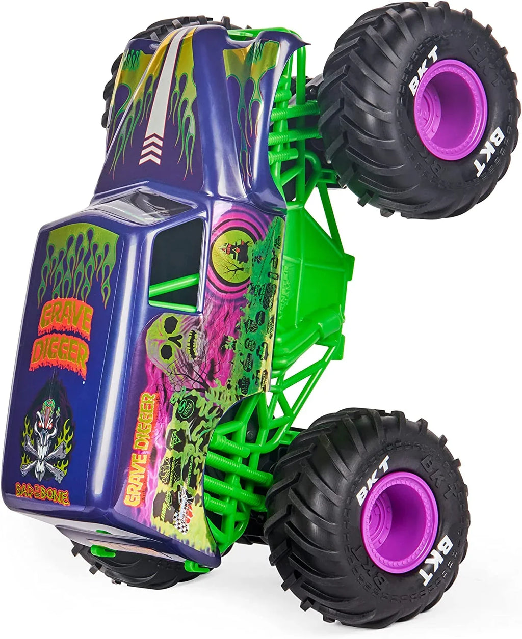 Adults, Car, Freestyle Monster Grave Monster Force, Kids for Remote Boys and 1:15 Official Toys Scale Jam, Control Digger Truck