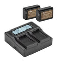 NP-FW50 and Battery Kit Dual 2 Pack Charger Smart