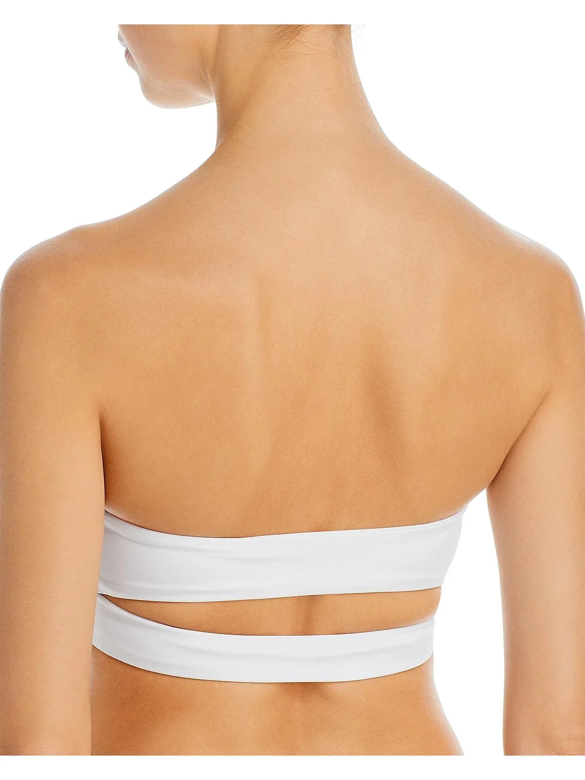 Eva Bikini Swim Nylon JADE top Solid Womens Swim Top