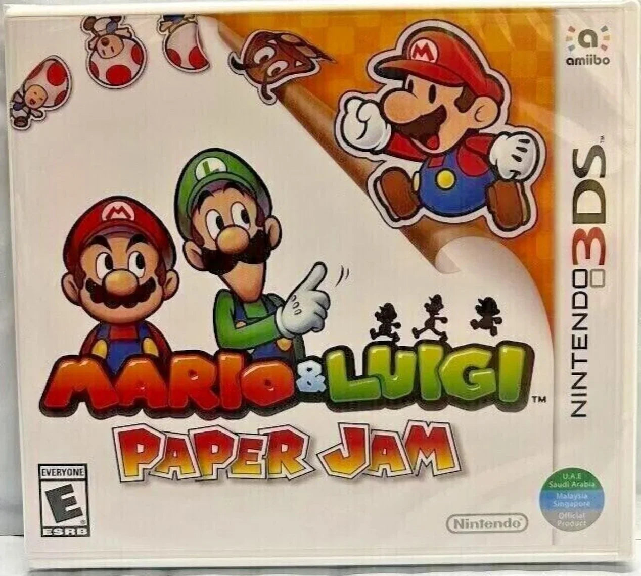 New Brand Game 3DS RPG & 2015) Mario Jam (Action Special Paper Luigi: