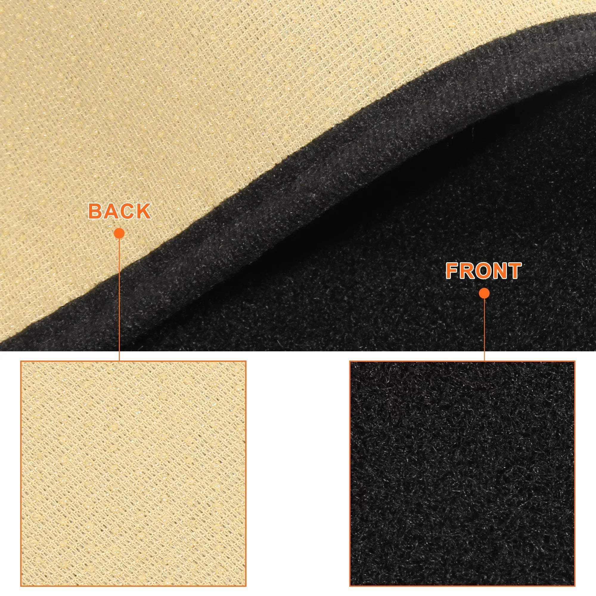 Toyota Carpet Replacement Mat Cover for Non-Slip Polyester 2007-2011 Dashboard Unique Bargains Camry