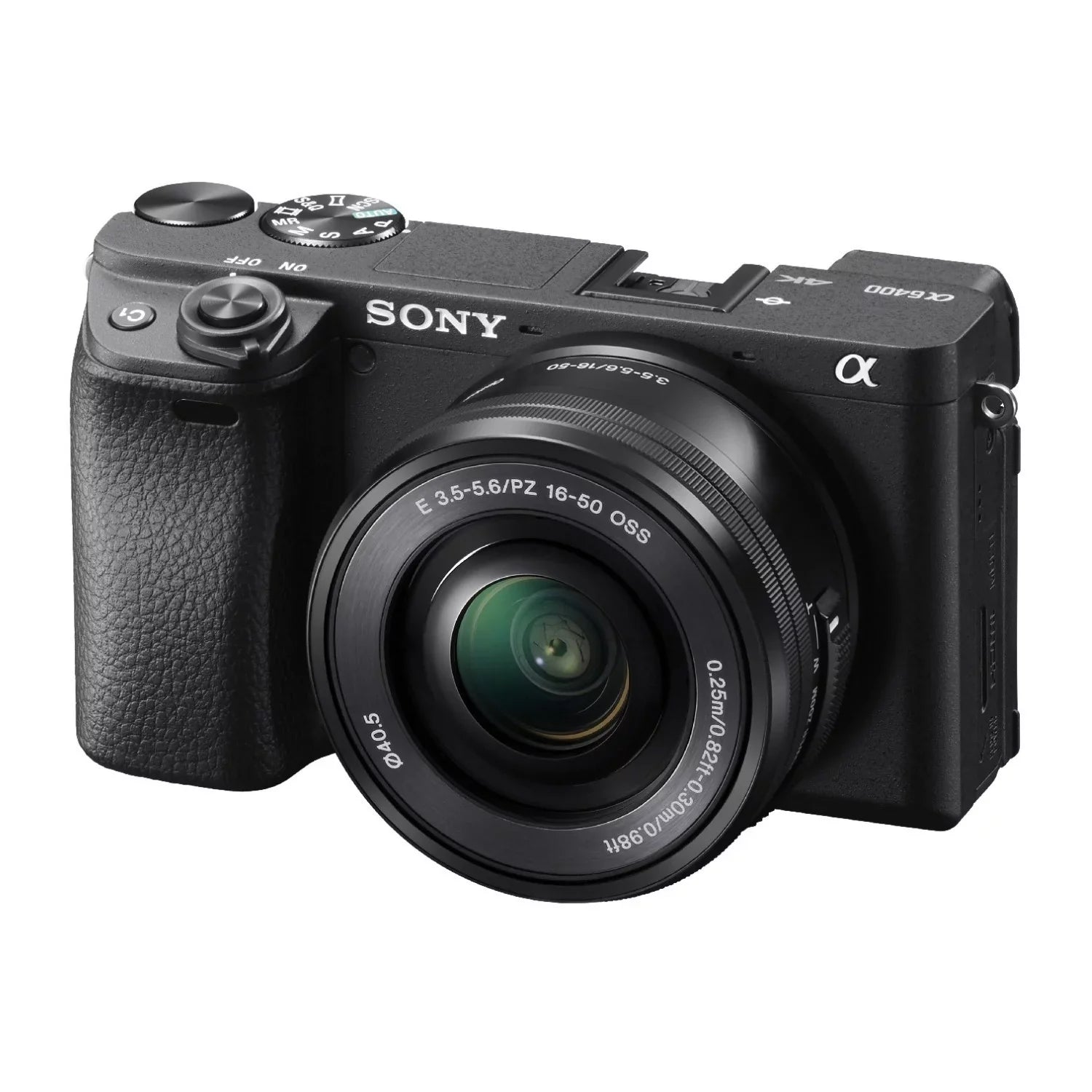 Camera ILCE6400L/B Holiday Digital Sony (Black) with Bundle Mirrorless 16-50mm