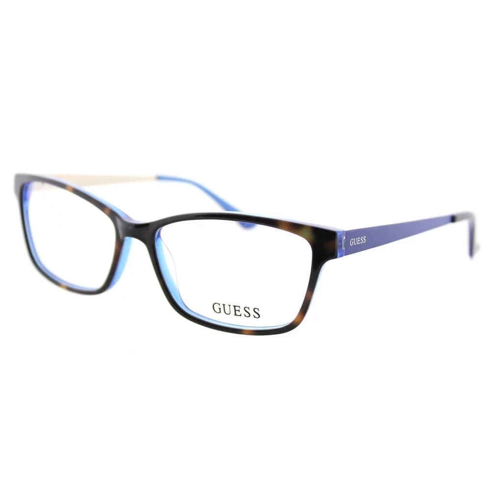 55MM Dark GU2538-F Eyeglasses Havana 052 GUESS