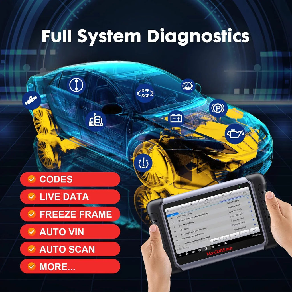 Scan of ECU Coding,ABS Auto Diagnostic Tool, DS808K MP808 DS708 Reset,Upgrade Scanner Bleed, Oil MaxiDAS Autel