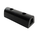 Rubber 4.25"W 12"L Extruded x 4"H x Fender Bumper,