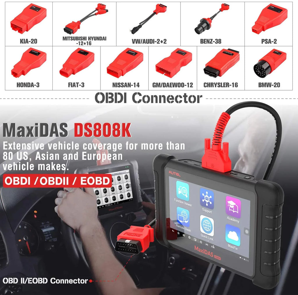 Scan of ECU Coding,ABS Auto Diagnostic Tool, DS808K MP808 DS708 Reset,Upgrade Scanner Bleed, Oil MaxiDAS Autel