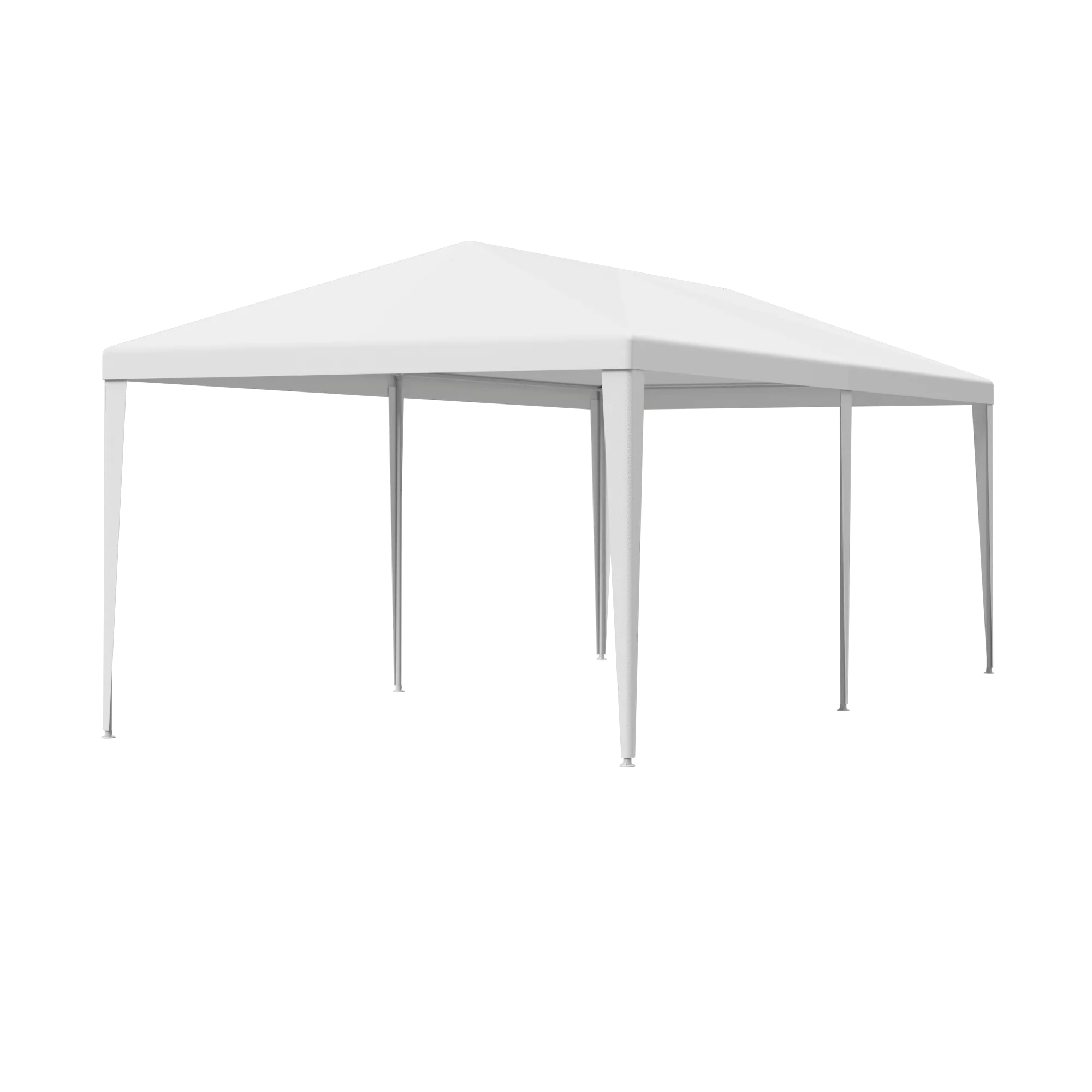 10'x20' Walls, Party Outdoor 8.00, White Canopies Event Side Tent Gazebo Zeny Pavilion 6 Wedding Canopy with