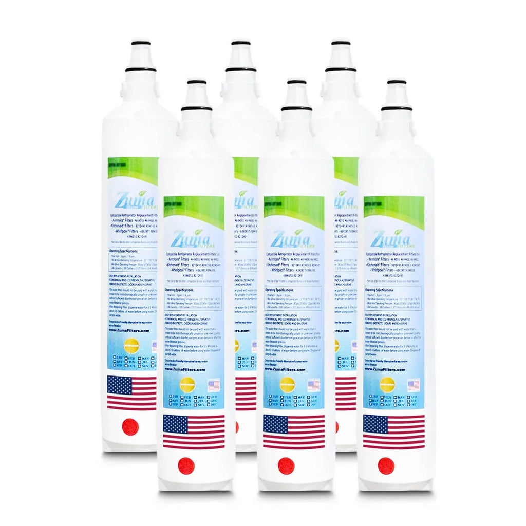 ZUMA Water Subzero® BI36RGSPH - Compatible Pack # , Brand U.S.A. Filters in , with , Made 6 - ZWFZ1-RF750 Model