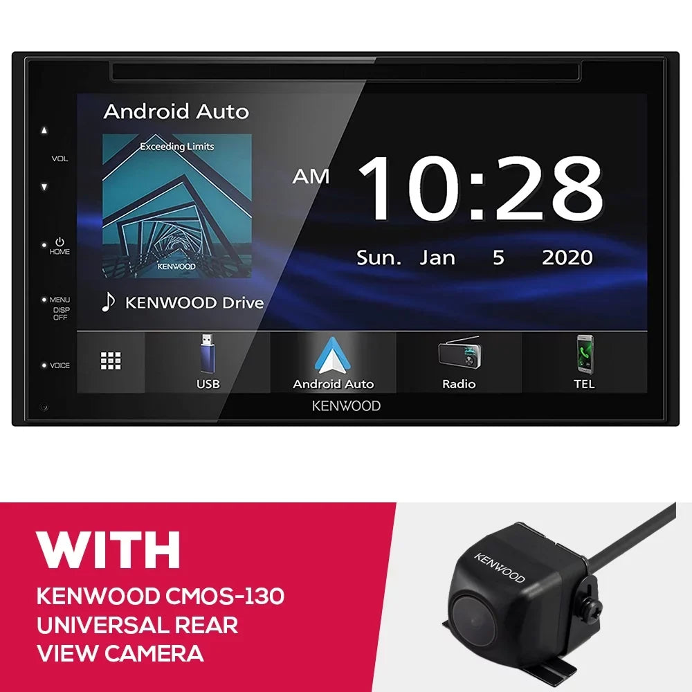 Kenwood DVD Inch Rear New CMOS-130 DDX57S Universal and Receiver View Camera 6.8