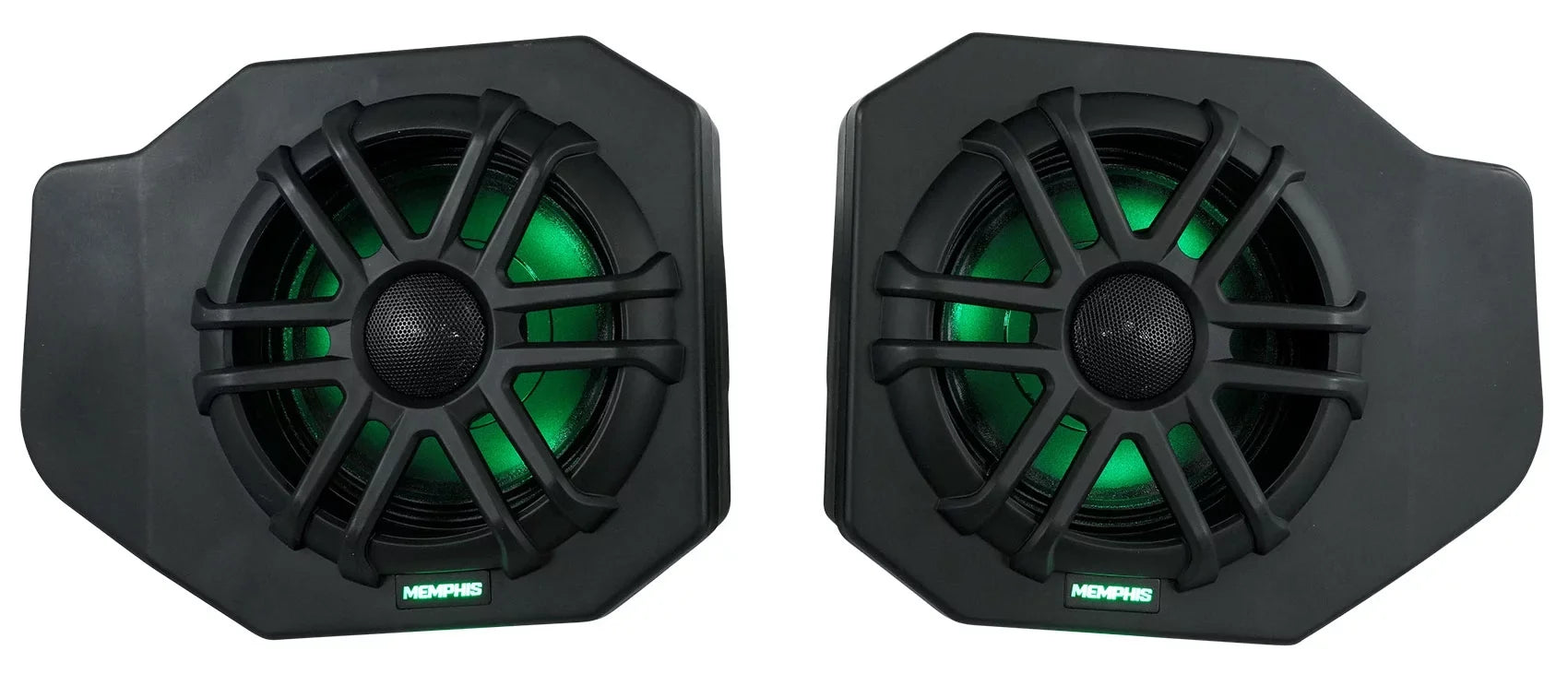 Pods+LED Speakers+Amp Audio RNGR65FE 2018+ Memphis Tower Polaris Pair Ranger For