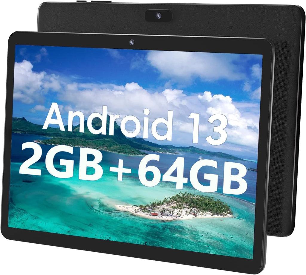 5MP HD 133, RAM 10in Android 64gb 2gb Screen Allwinner 800*1280 4-Core Tablet + 2MP ROM 13 SGIN IPS