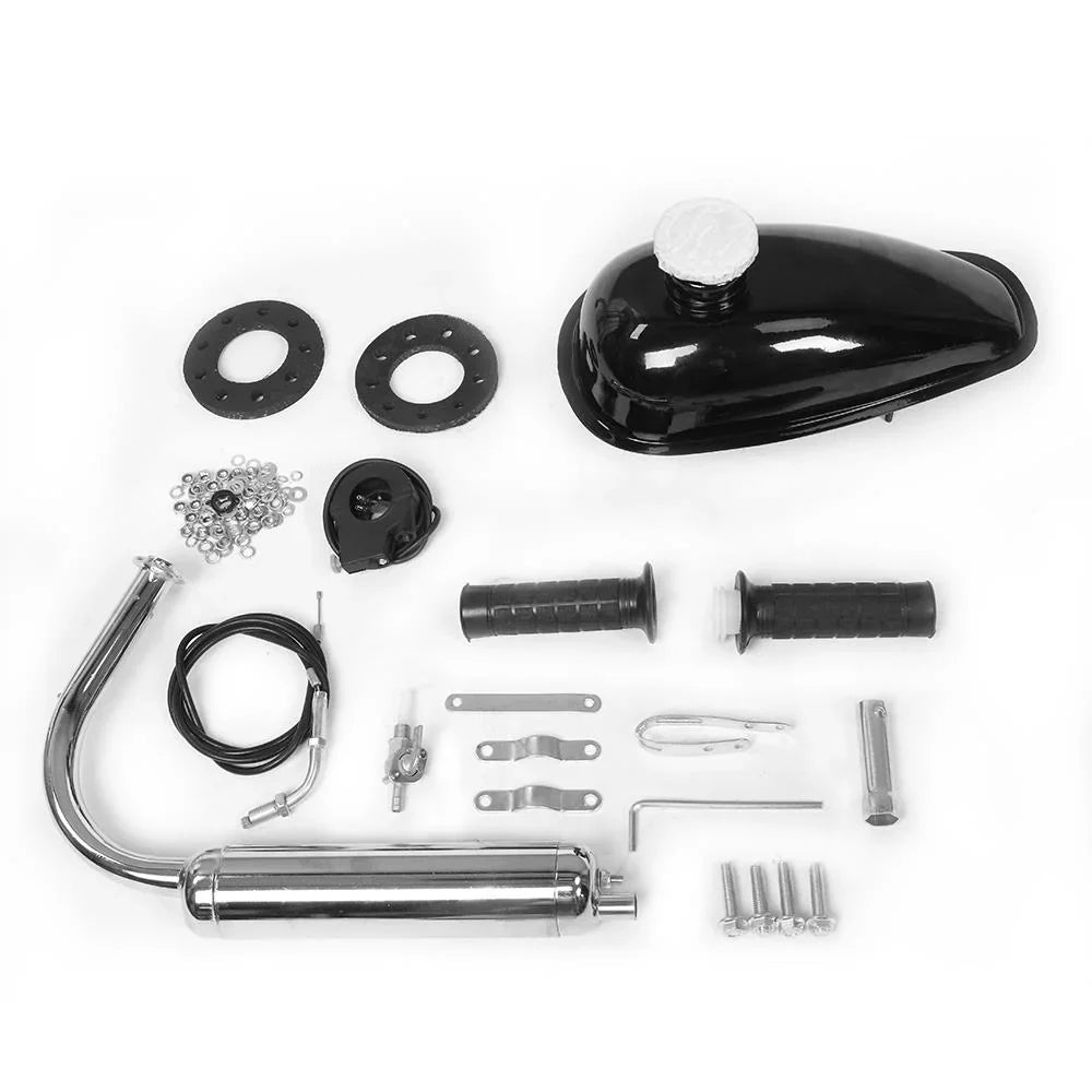 Gas Bike Petrol Bicycle Zimtown Four-speed Engine Kit Engine Cycle Motor Motorized 53cc Bicycle Kit for