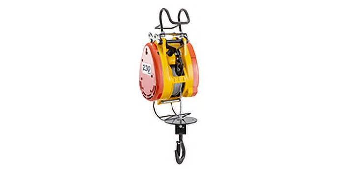 1 Trolley Pulley Control VEVOR with Electric 98ft/30m System 230kg Wire Steel Phase Rope Crane Electric Capacity Lift Length 507lbs Remote 110 Electric Winch Volts Hoist Overhead with