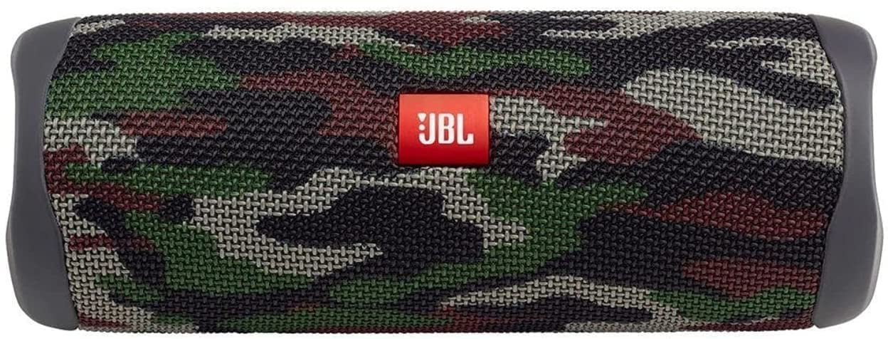Waterproof with Protective Flip 5 Bluetooth Speaker Case Carrying (Camo) Hardshell Bundle Wireless JBL Portable