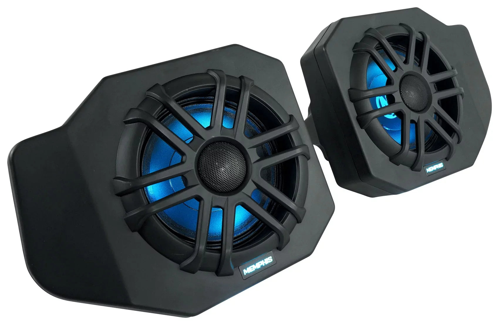 Pods+LED Speakers+Amp Audio RNGR65FE 2018+ Memphis Tower Polaris Pair Ranger For