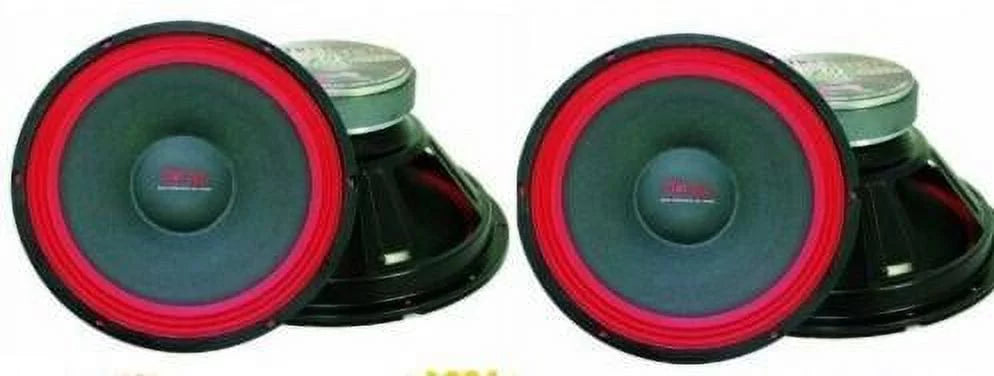 Magnet, Raw Raw Subwoofer PRO PA Subwoofer700W 18" Speaker DJ 50oz replacement 8 DJ Ohm 2 Woofer PA118 Black/Red MR PRO