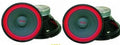 Magnet, Raw Raw Subwoofer PRO PA Subwoofer700W 18" Speaker DJ 50oz replacement 8 DJ Ohm 2 Woofer PA118 Black/Red MR PRO