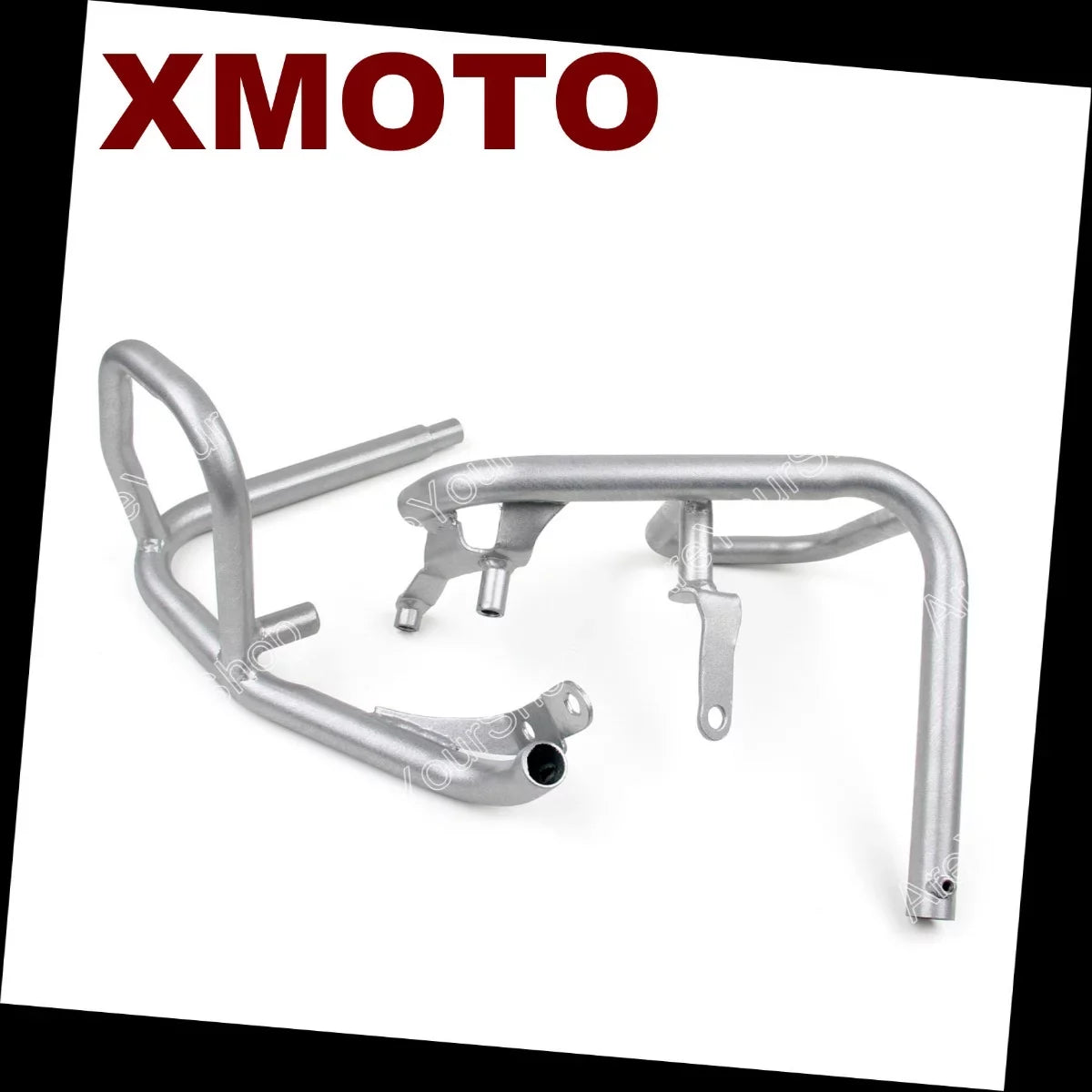 Motorcycle For 2008-2013 HTT-MOTOR Saftey Silver Crash Bmw Protection Bars F800/700/650/Gs