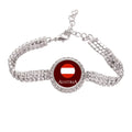 euan vienna Chain Bracelet flag Tennis Jewelry Diamond Anklet austrian