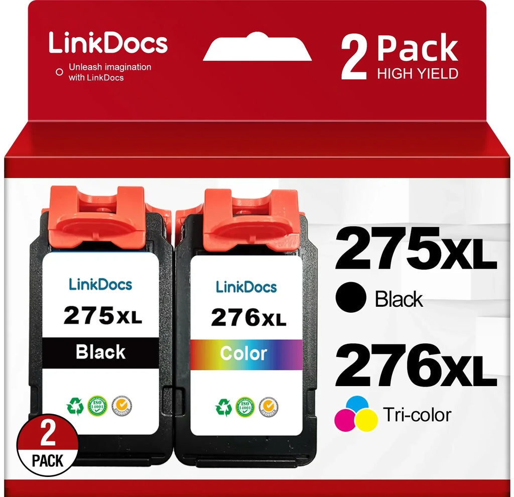 PIXMA TS3520 PG-275 ( 275XL Tri-Color TS3522 TR4700 Ink CL-276 for Black 1Tri-Color) 276XL and Ink Cartridge 275 Canon Printer TR4720 TS3500 ink Black 276 for Ink Cartridge and Canon