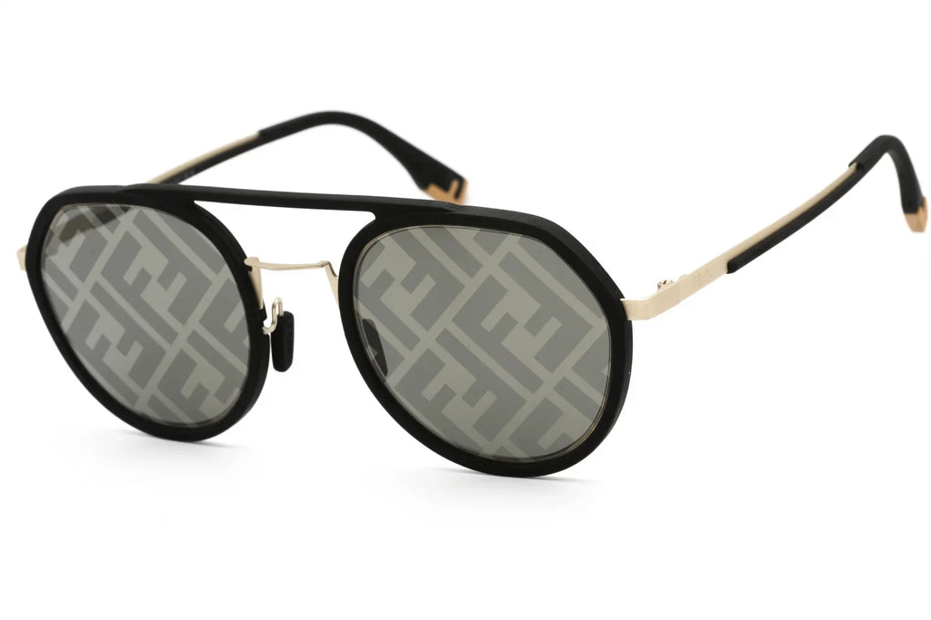 FE40040U Men's Sunglasses Pattern 51 Fendi 02C Pilot