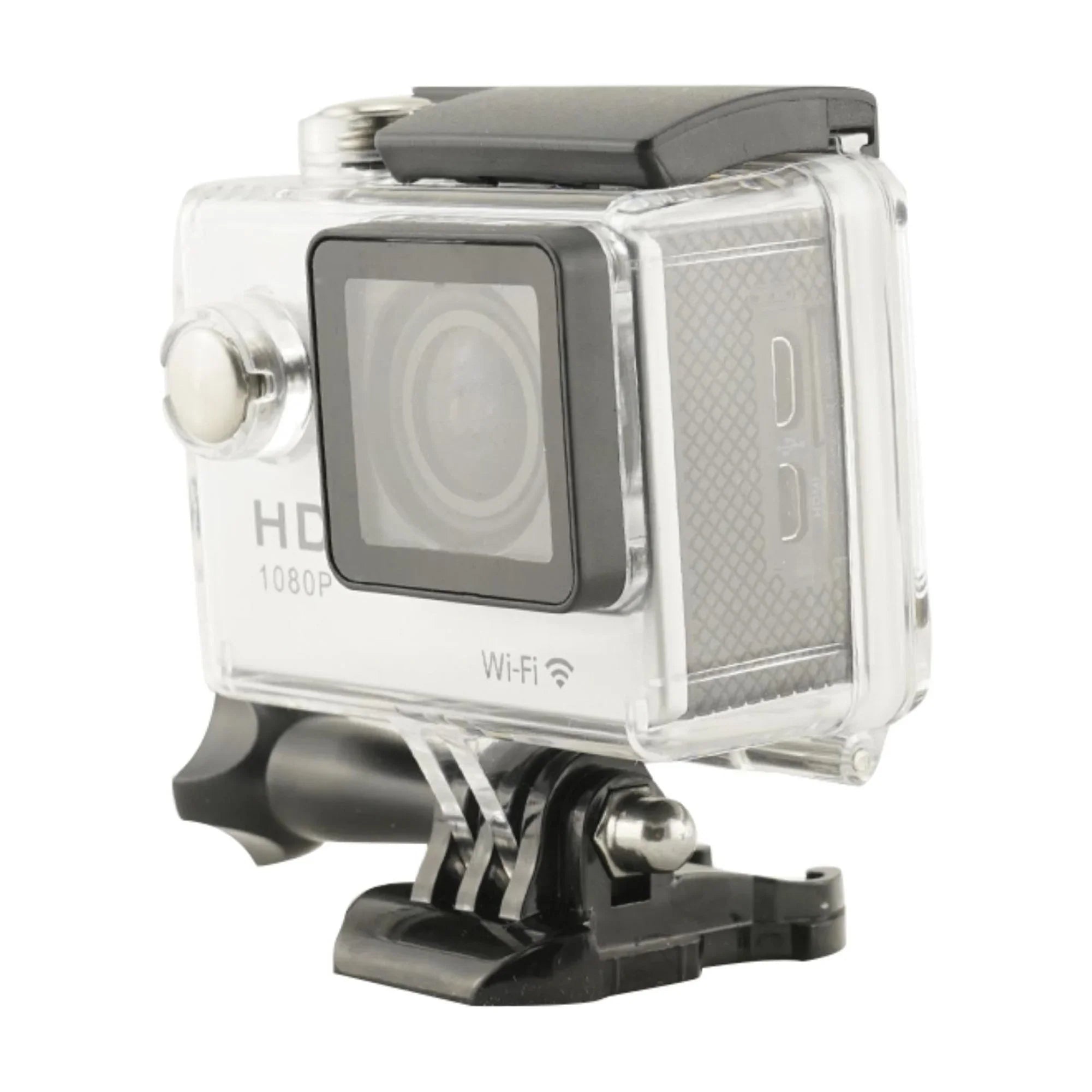Included and Action with Crystal Adventure - WiFi Waterproof Video, Long-Lasting Record Case Our Every Clear Camera Sound, Silver 1080P